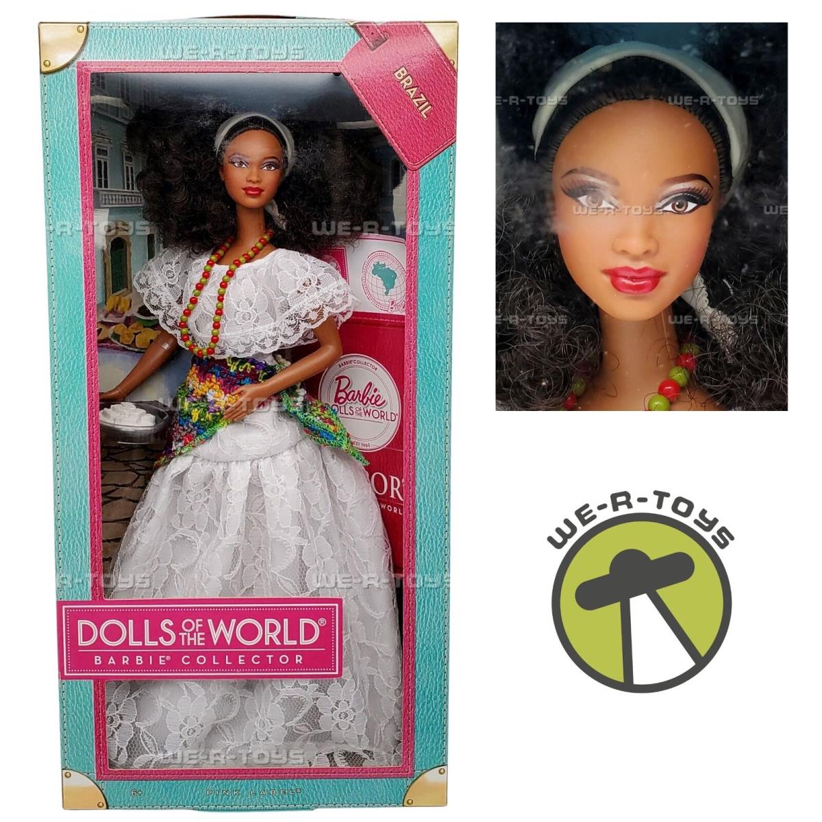 Barbie Collector Dolls of The World Brazil Doll 2011 Mattel W3445 Nrfb