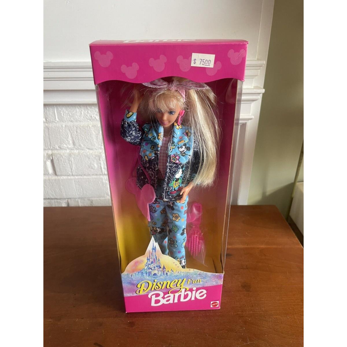 1994 Mattel Disney Fun Barbie Foreign Issue 12957 Nrfb