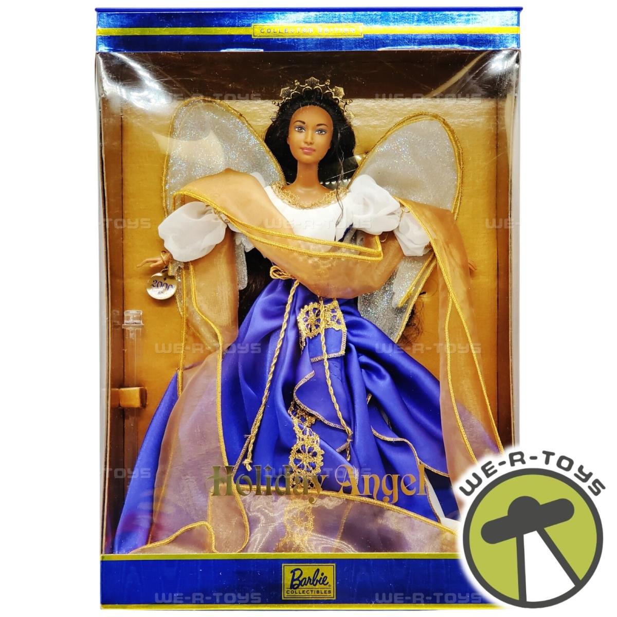 Holiday Angel Barbie Doll African American 2000 Mattel No. 28081