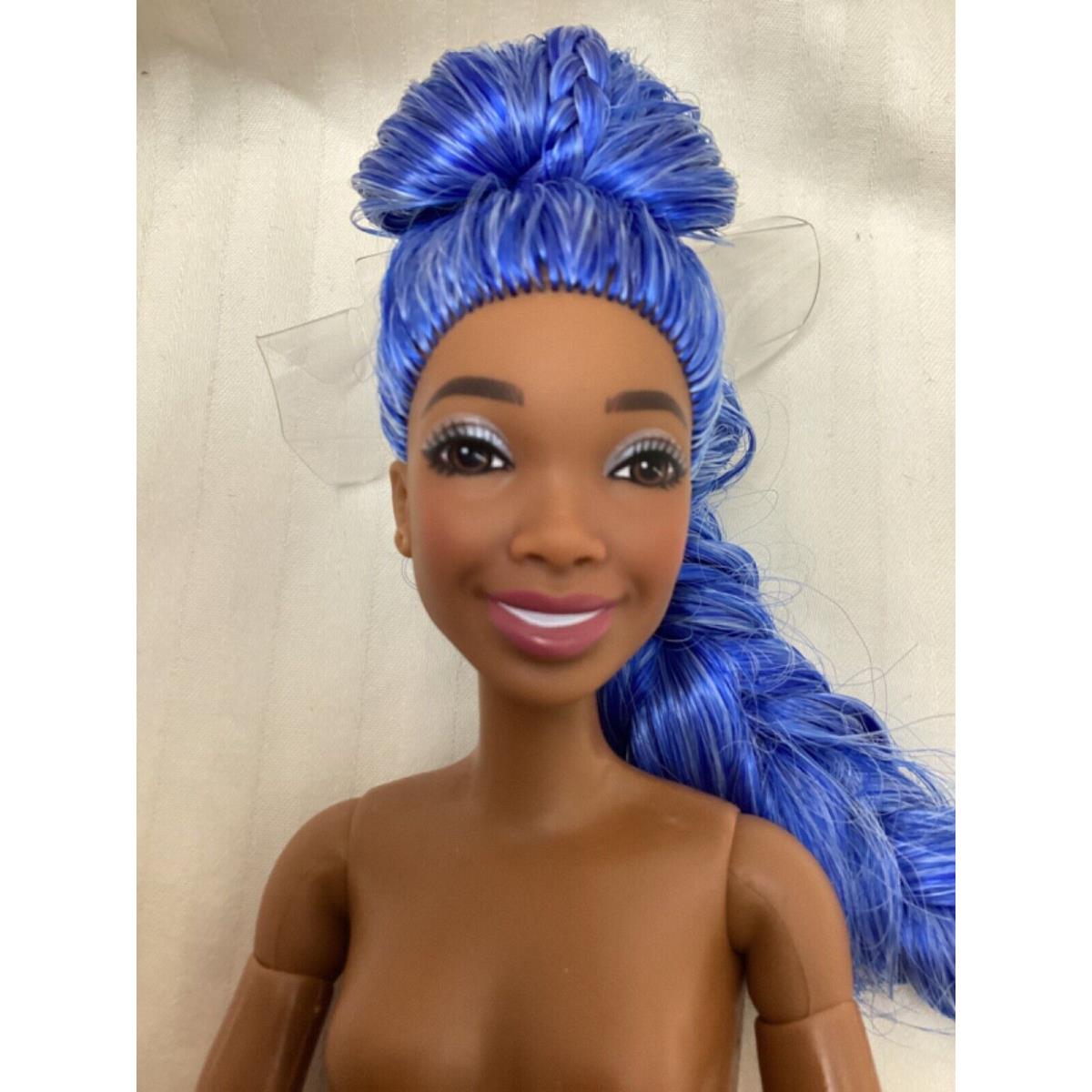 Disney Hybrid Descendants Rise OF Red Brandy Head Barbie Made TO Move Body