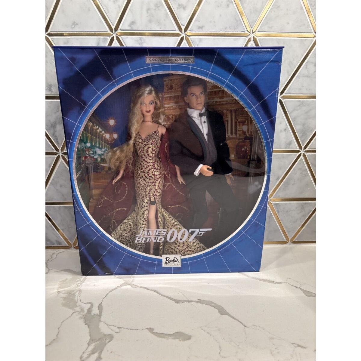 James Bond 007 Barbie and Ken Dolls Giftset 2002 Collector Edition