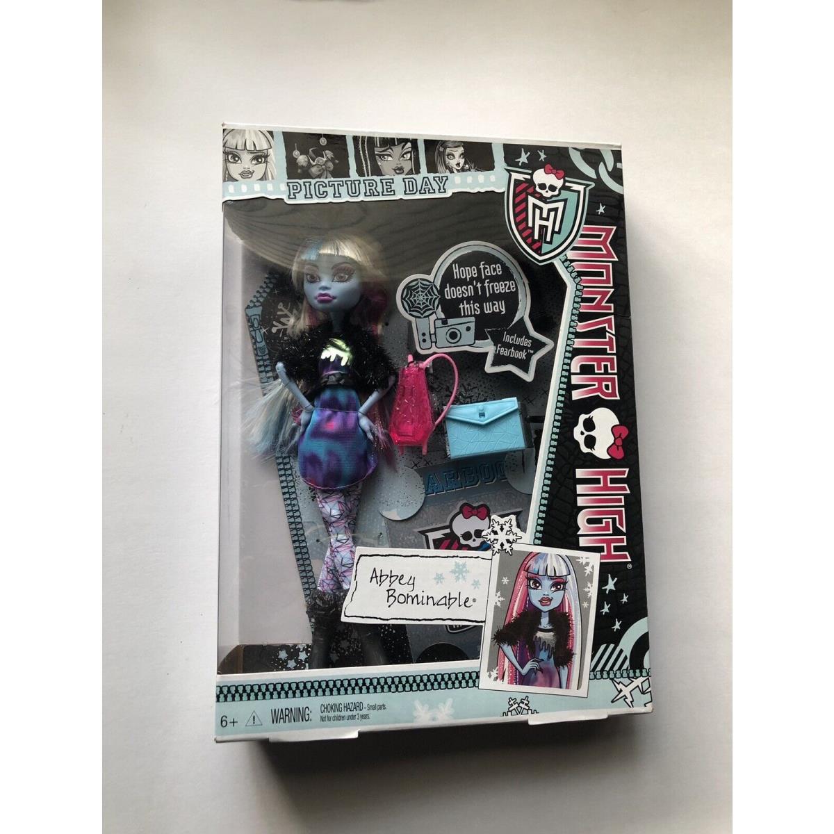 Mattel Monster High Picture Day Abbey Bominable Doll