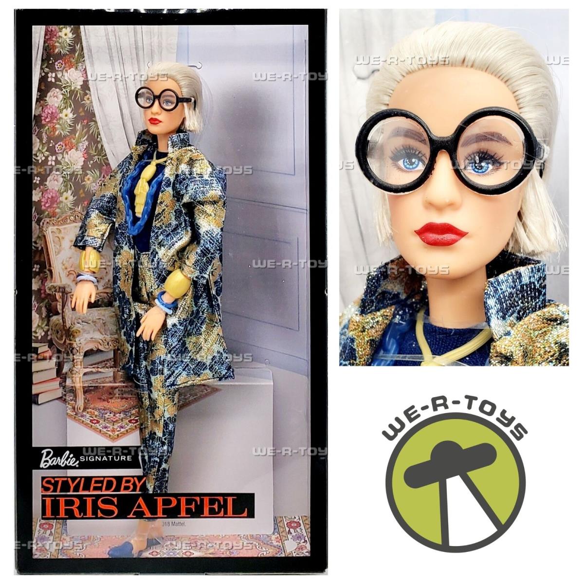 Barbie Signature Styled by Iris Apfel Doll 2018 Mattel FWJ28