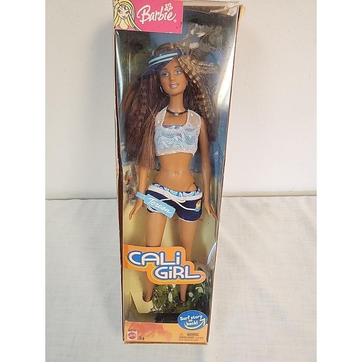 Barbie Cali Girl Teresa Doll Surf Beach C6463 Mattel 2003