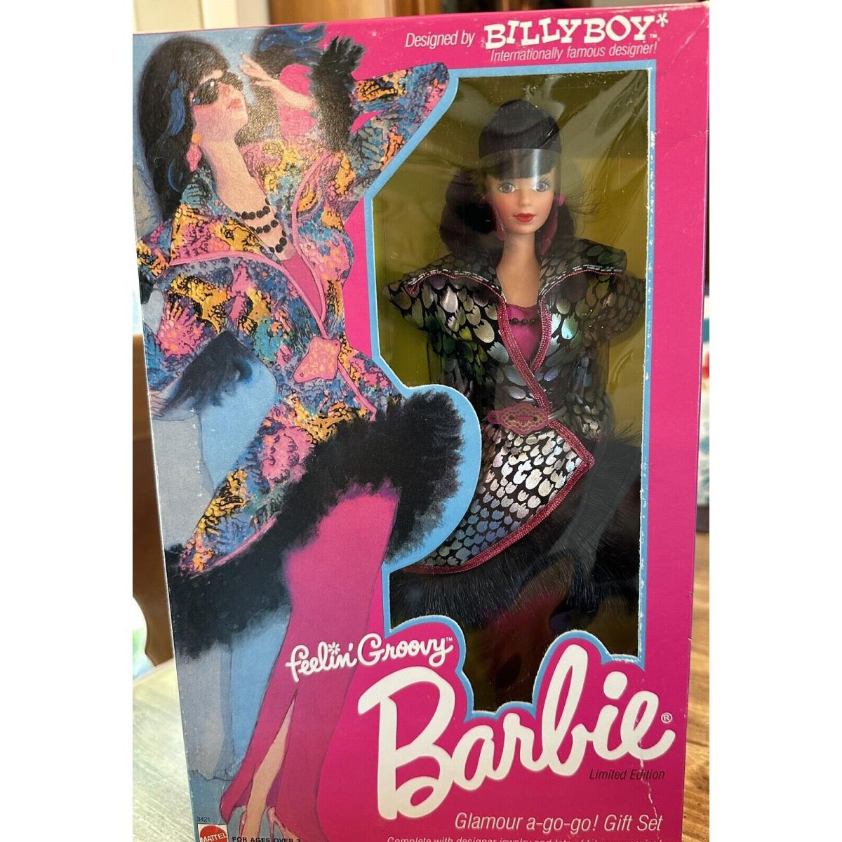 Mattel 1986 Feelin Groovy Barbie Doll Designed By Billy Boy Glamour A Go Go