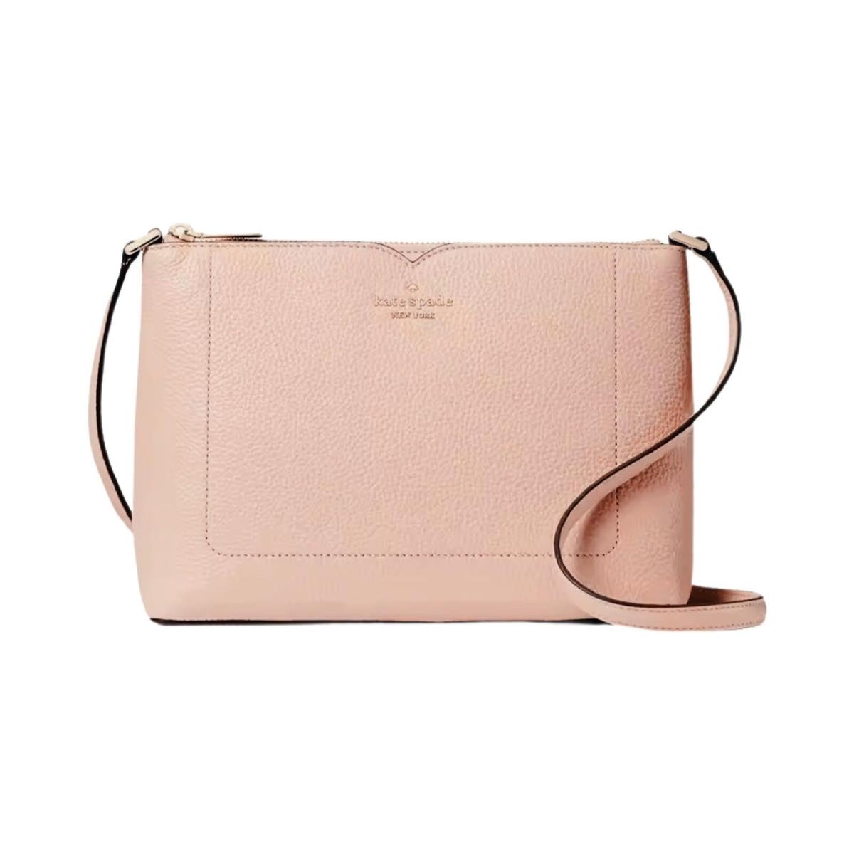 Kate Spade NY Harlow Crossbody Purse - Rose Smoke