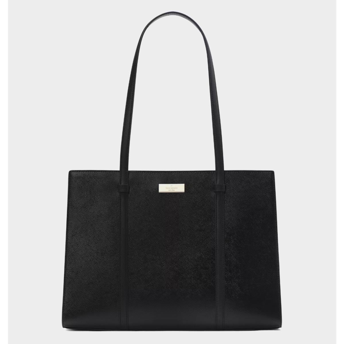 New Kate Spade Kenzie Large Tote Saffiano Black with Dust Bag