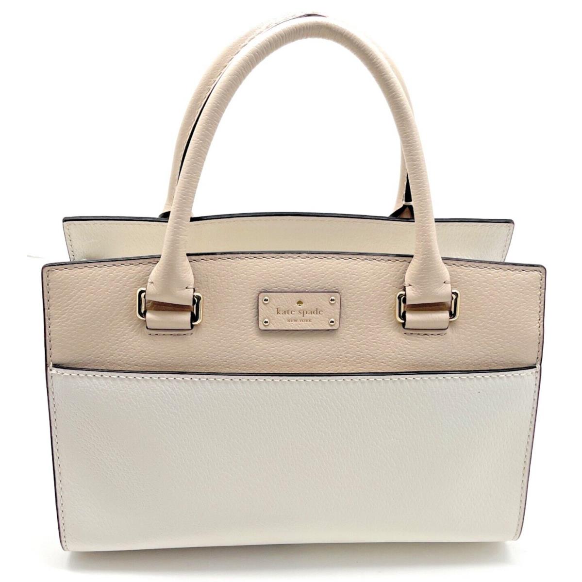 Kate Spade Grove Street Small Caley Satchel Cement Beige