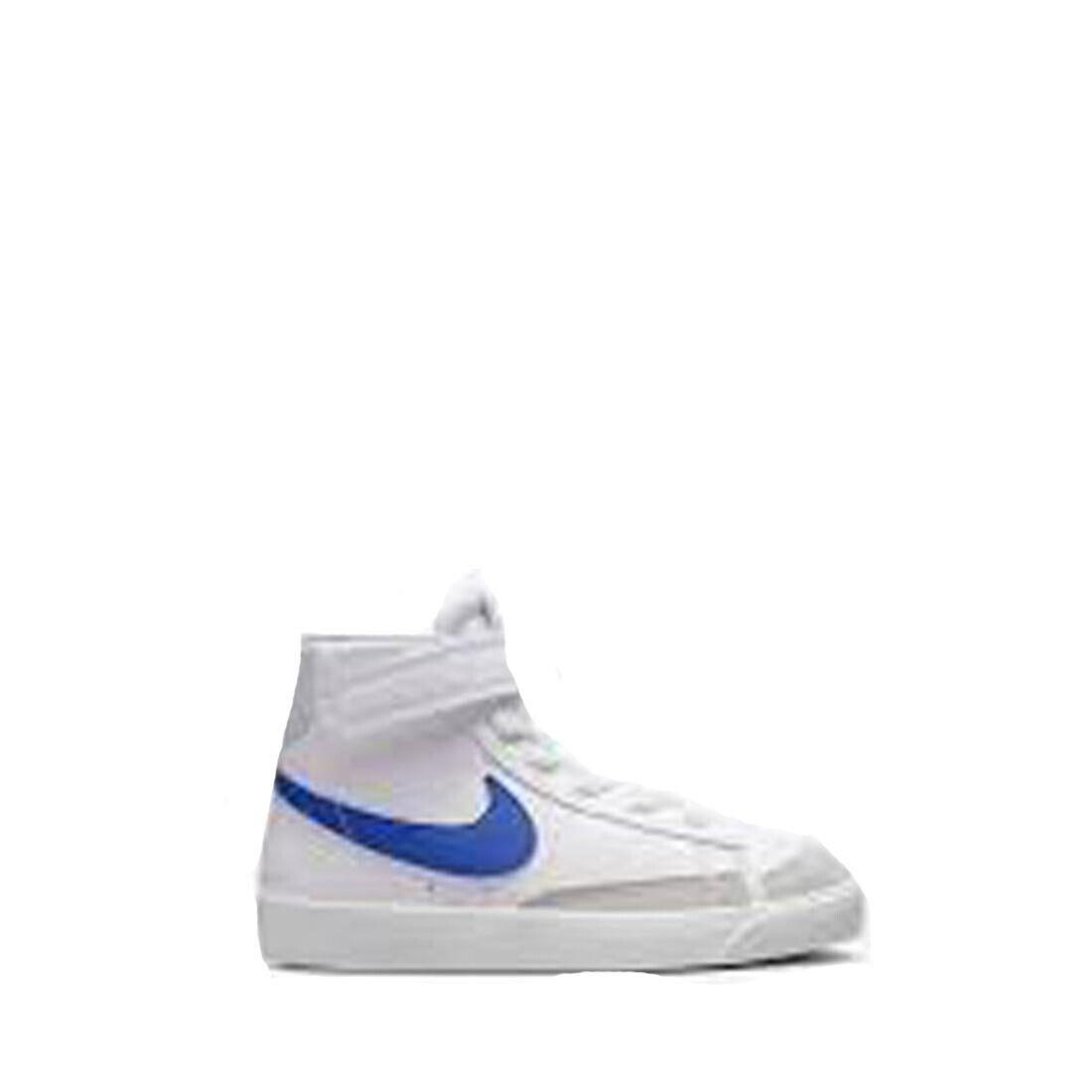 Nike Blazer Mid `77 Stretch Lace White/white DA4087-113 Kid Shoes - White