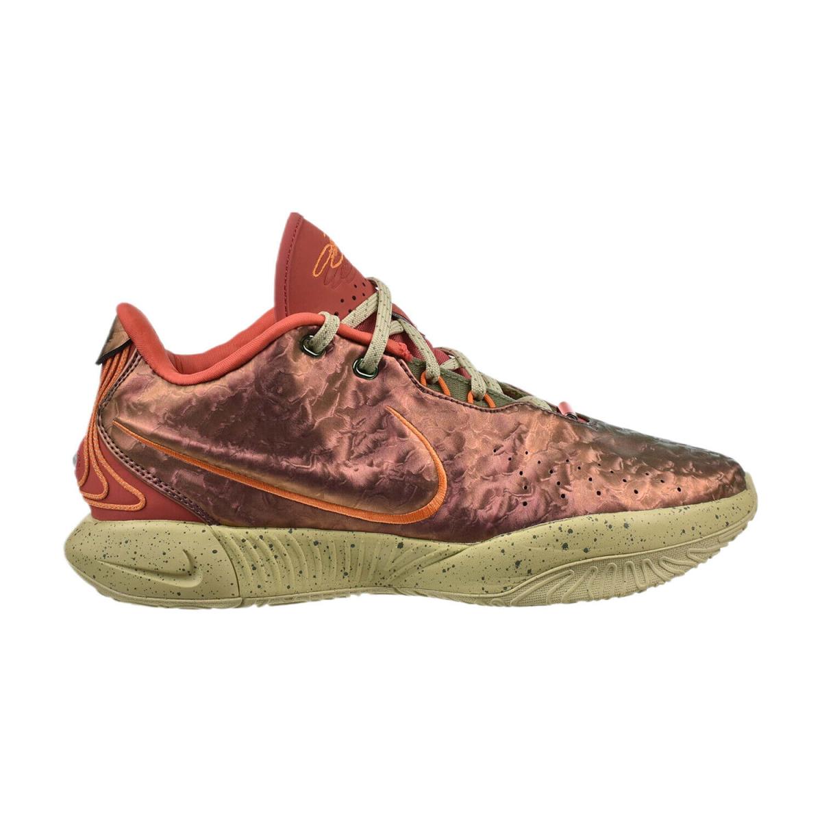 Nike Lebron Xxi Queen Conch Mens Shoes Ember Glow-elemental Gold-campfire Orange - Ember Glow-Elemental Gold-Campfire Orange