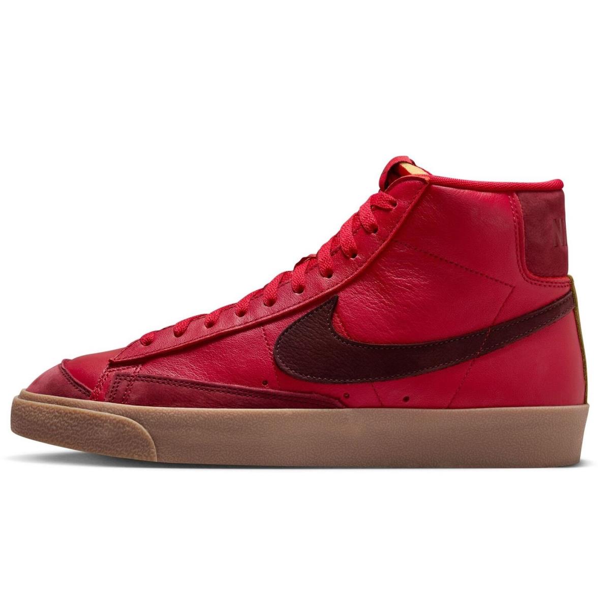 Men`s Nike Blazer Mid `77 Vntg Gym Red/team Red FZ4039 687 - Gym Red/Team Red