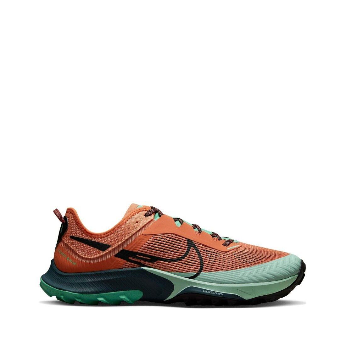 Nike DH0649-801 Men`s Air Zoom Terra Kiger 8 in Orange Trance/mint Foam/mineral - Orange