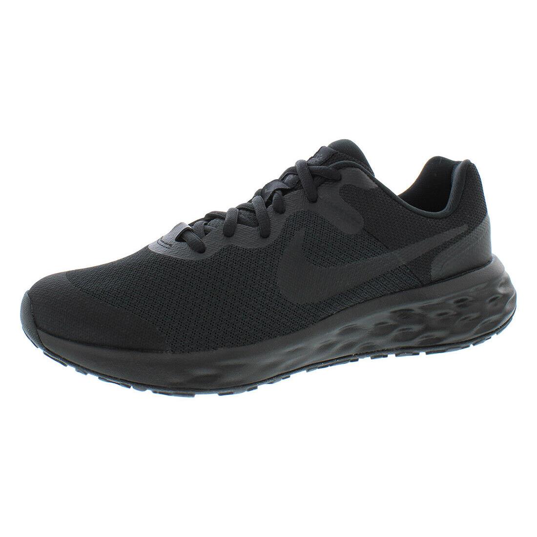 Nike Revolution 6 Boys Shoes - Black, Main: Black