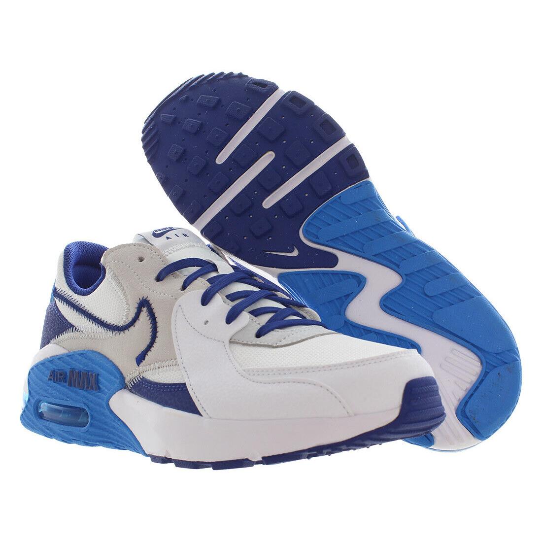 Nike Air Max Excee Mens Shoes - White/Deep Royal Blue, Main: White