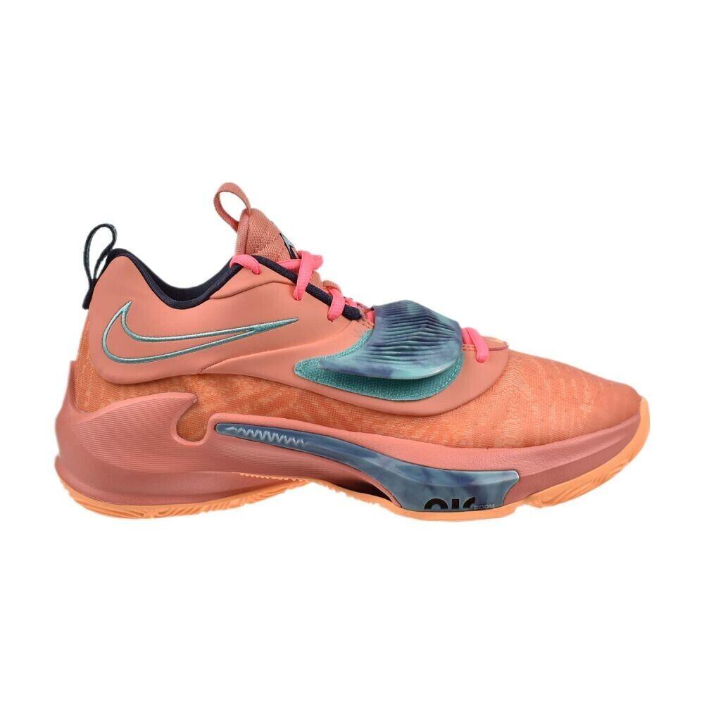 Nike Zoom Freak 3 `stay Freaky` Men`s Shoes Crimson Bliss-blue DA0694-600 - Crimson Bliss/Blue