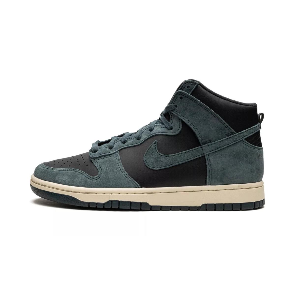 Nike Dunk High Premium `faded Spruce` DQ7679-002 All Sizes - Black