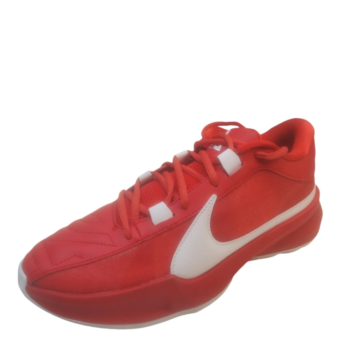 Nike Mens Zoom Freak 5 TB Textile Sneakers 130 - Red White