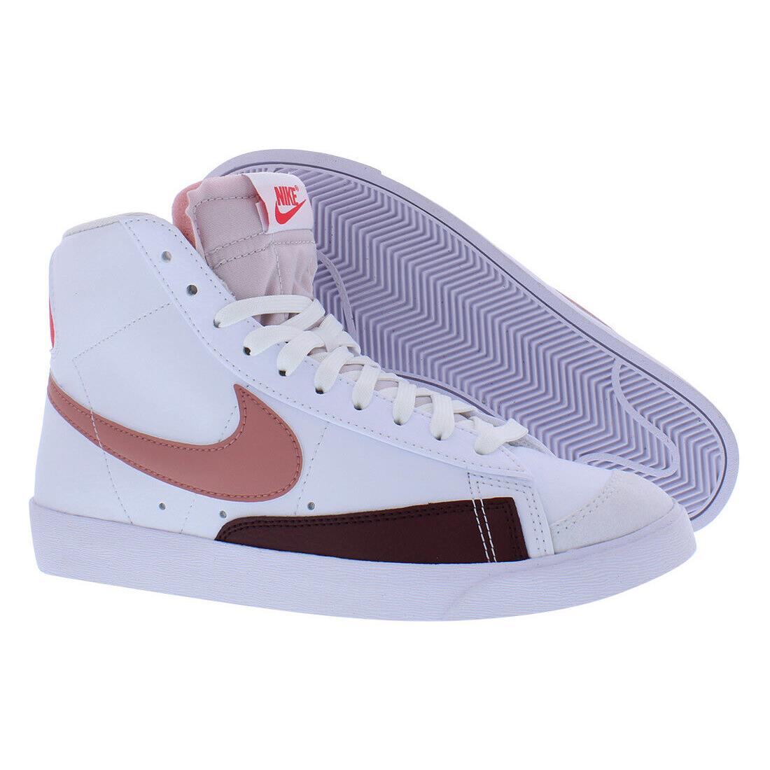 Nike Blazer Mid `77 Next Nature Womens Shoes - White/Red, Main: White