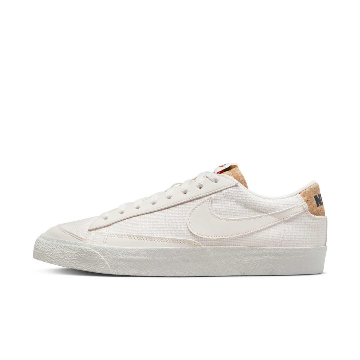 DV7231-001 Mens Nike Blazer Low `77 Premium - Phantom/Phantom-Light Bone-Black