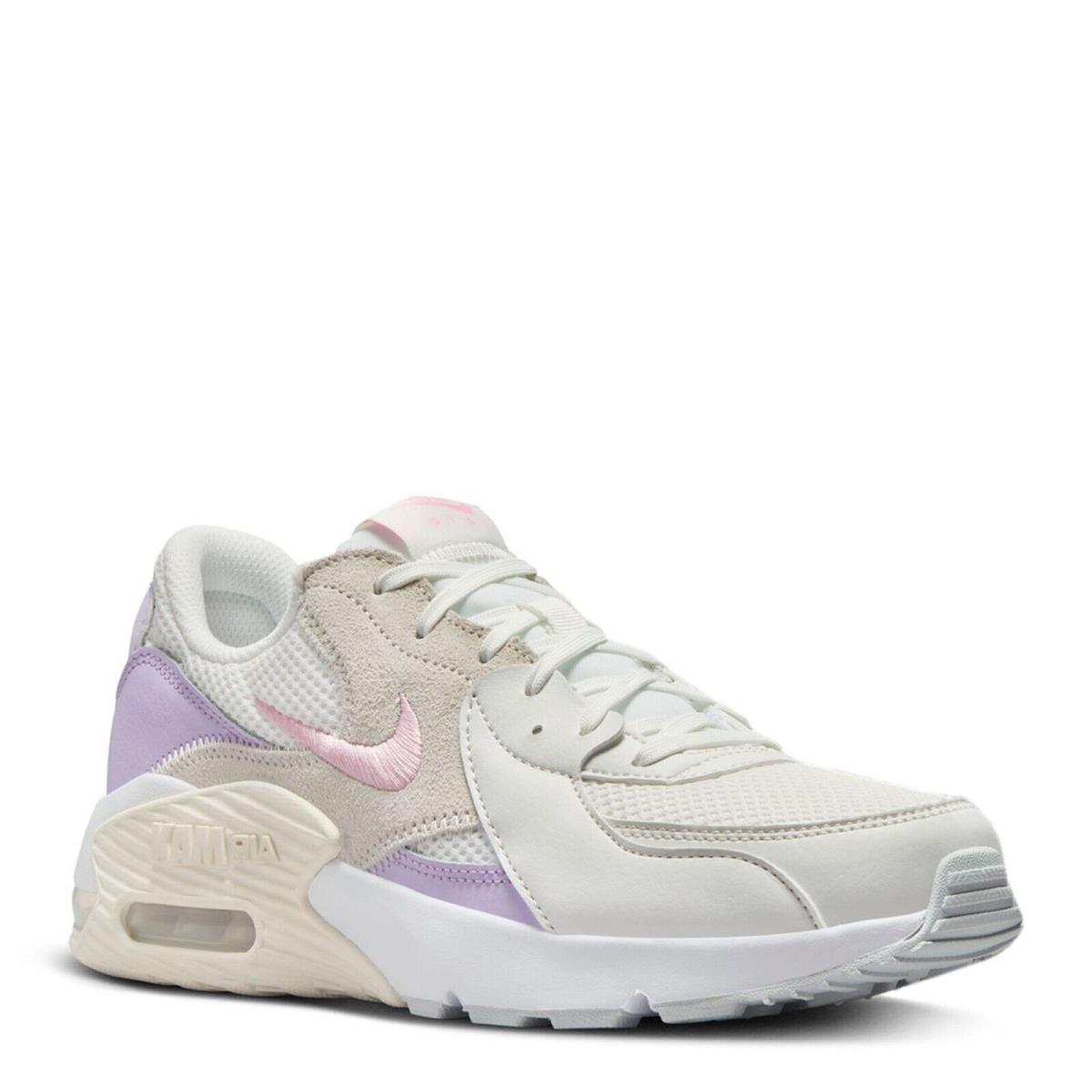 Women`s Nike Air Max Excee Sneaker CD5432-130 Sail/summit White-lilac Bloom Mes - SAIL/SUMMIT WHITE-LILAC BLOOM