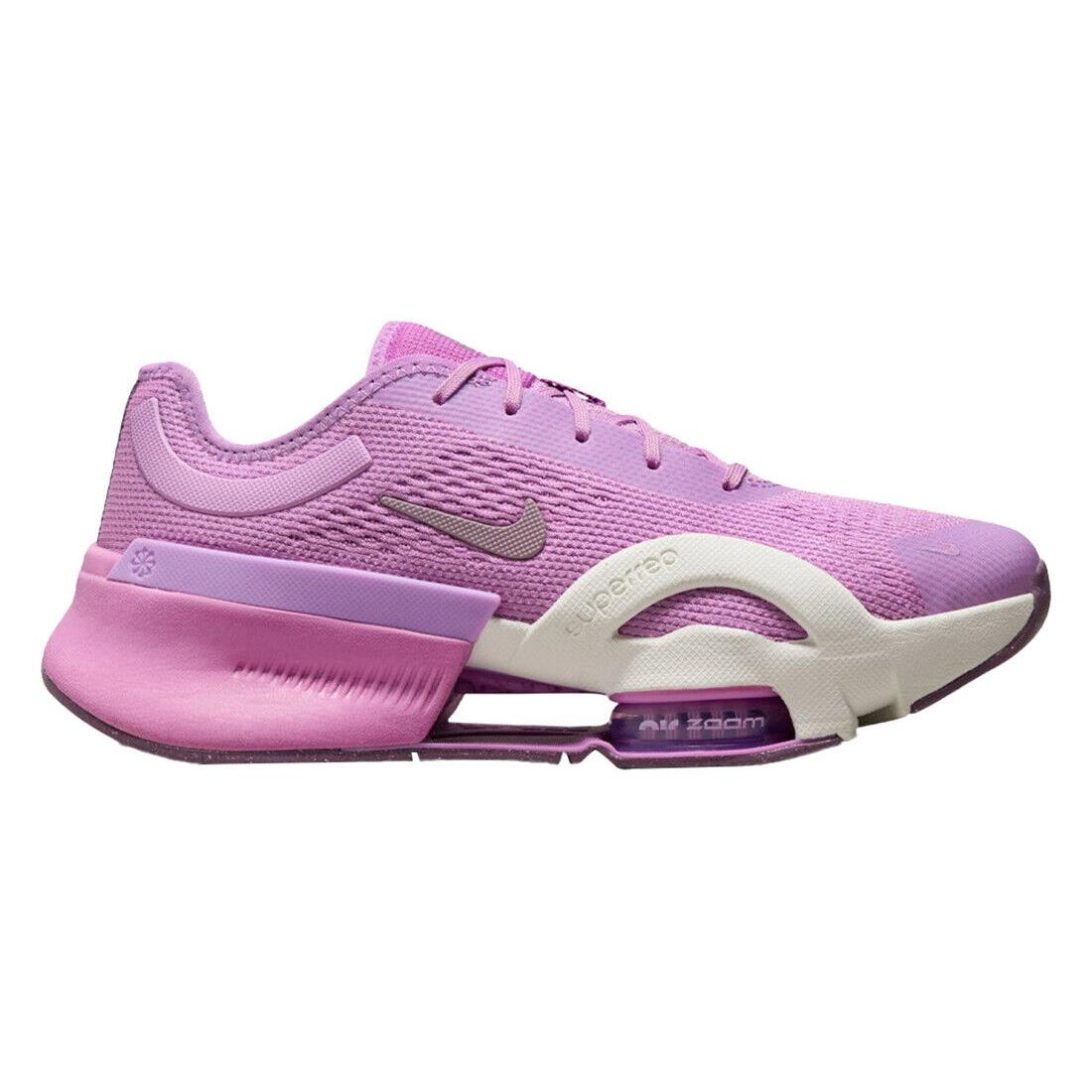 Nike Zoom Superrep 4 Next Nature Womens Shoes Size 10 Color: Rush - Rush Fuchsia/Violet Dust/Fuchsia Dream, Main: Purple