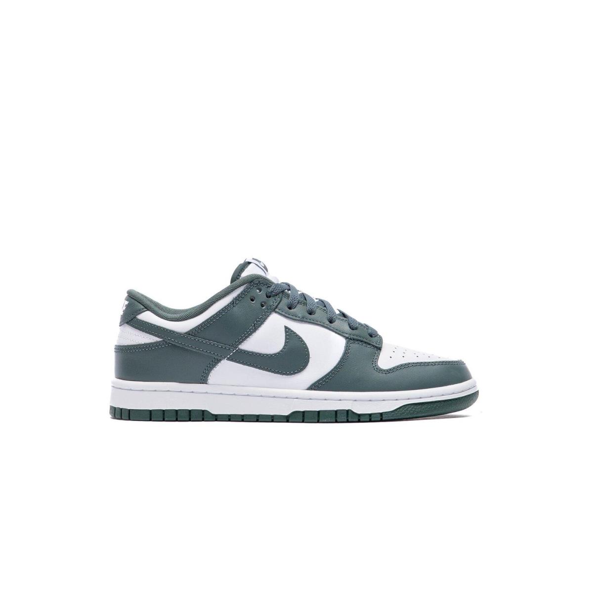 Men`s Nike Dunk Low Retro White/vintage Green-white DV0833 111 - White/Vintage Green-White