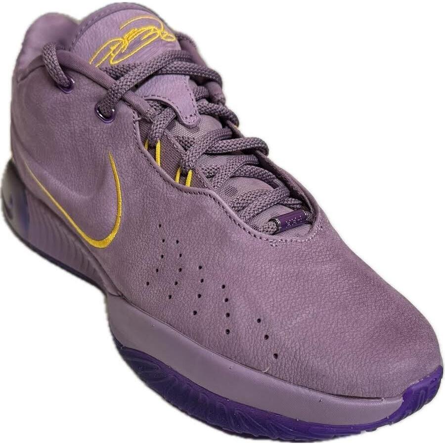 Nike Lebron Xxi 21 Men`s Violet Dust Gold Lifestyle Shoes FV2345-500 - VIOLET DUST/UNIVERSITY GOLD