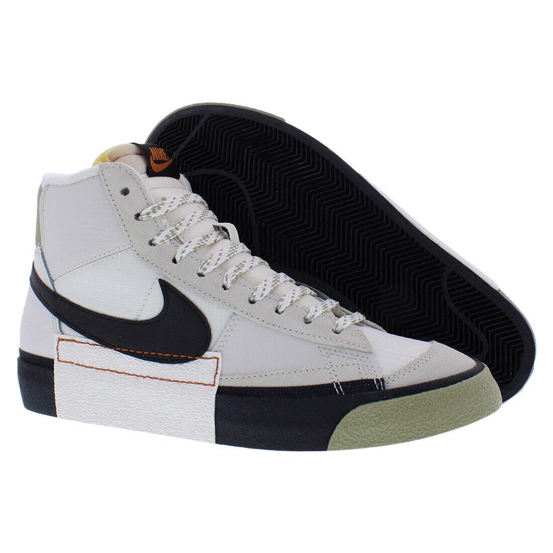 Nike Blazer Mid Pro Club Mens Shoes - Dove/Black, Main: White