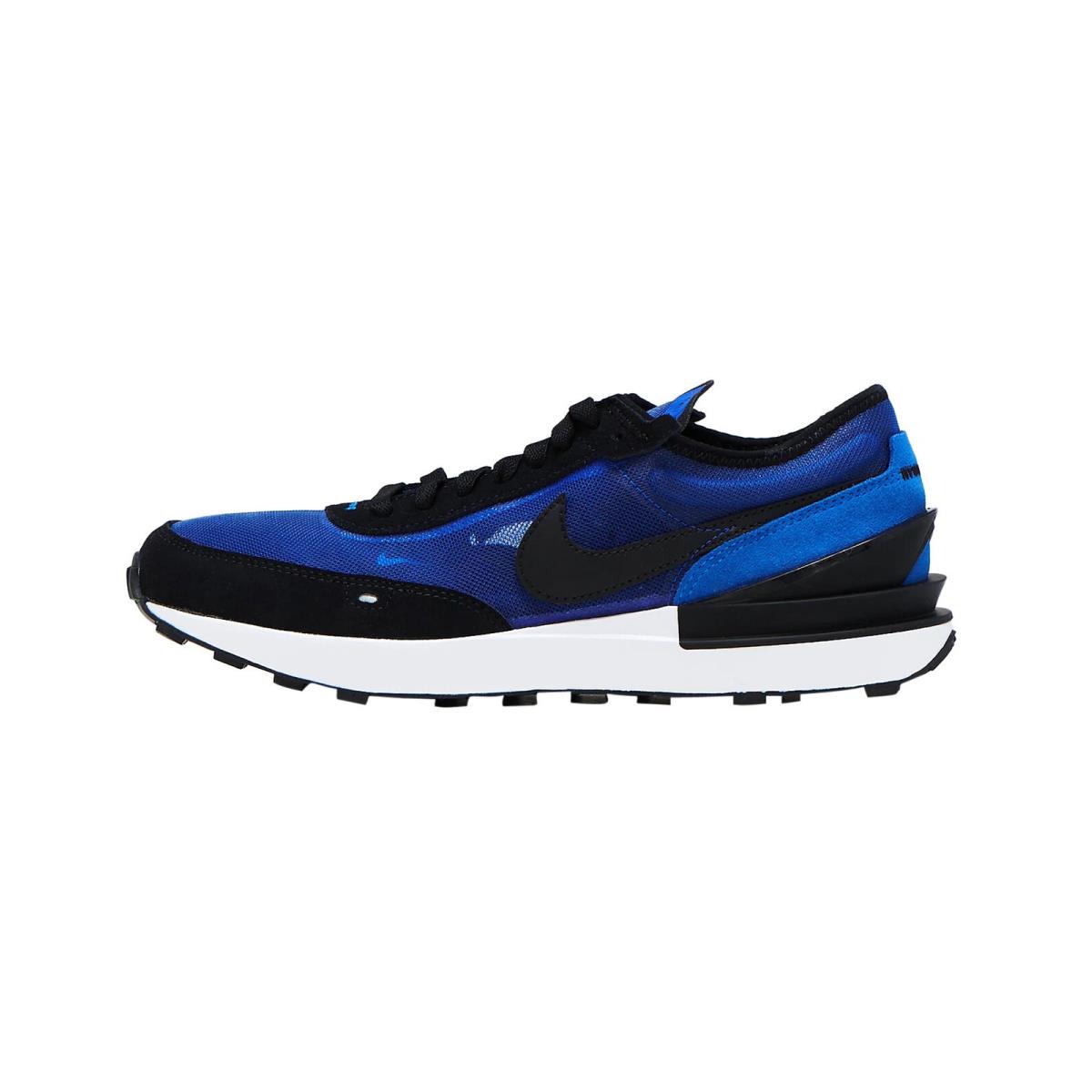 Big Kid`s Nike Waffle One Racer Blue/black/white/bright Crimson DC0481 400 - Racer Blue/Black/White/Bright Crimson