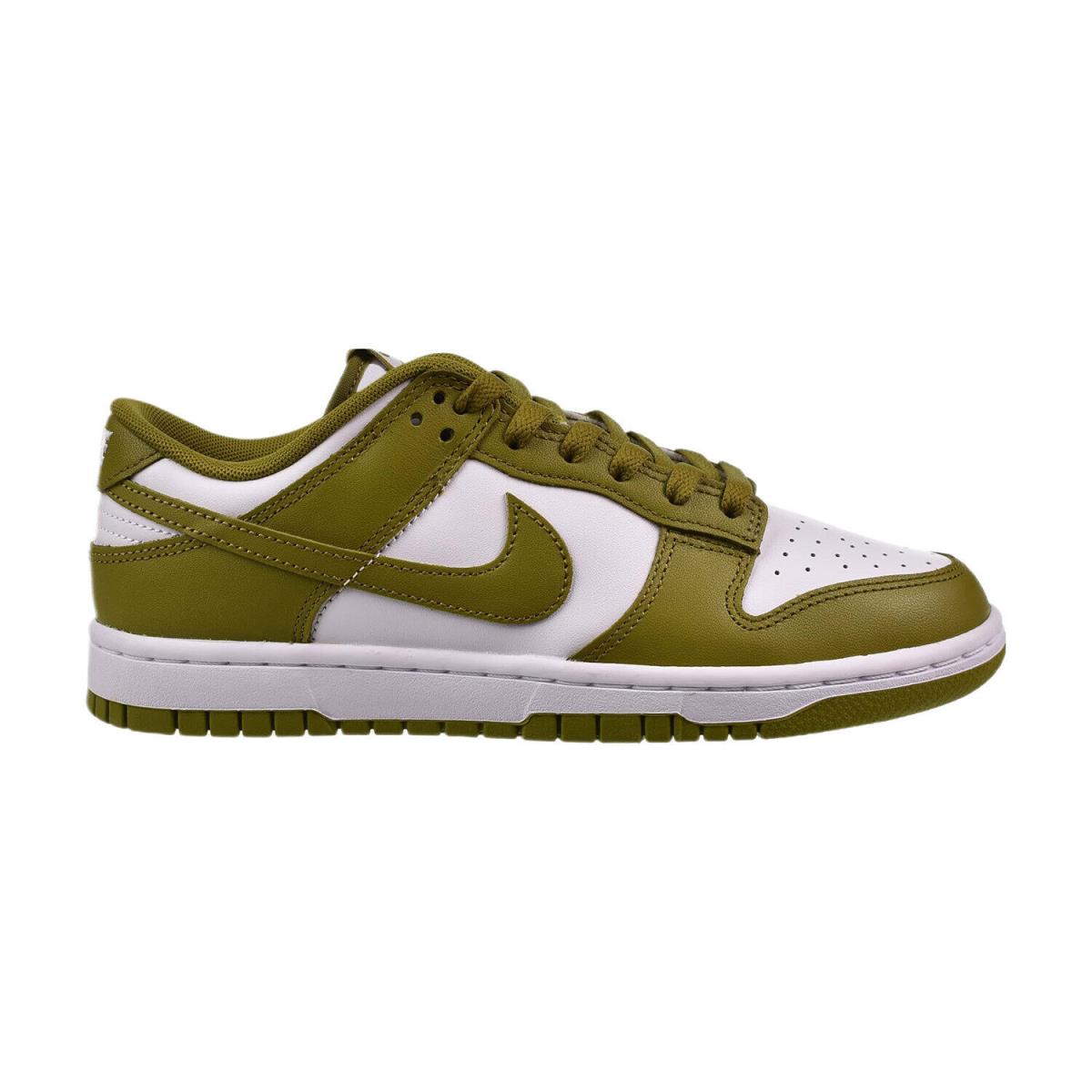 Nike Dunk Low Retro Men`s Shoes White-pacific Moss DV0833-105 - White-Pacific Moss