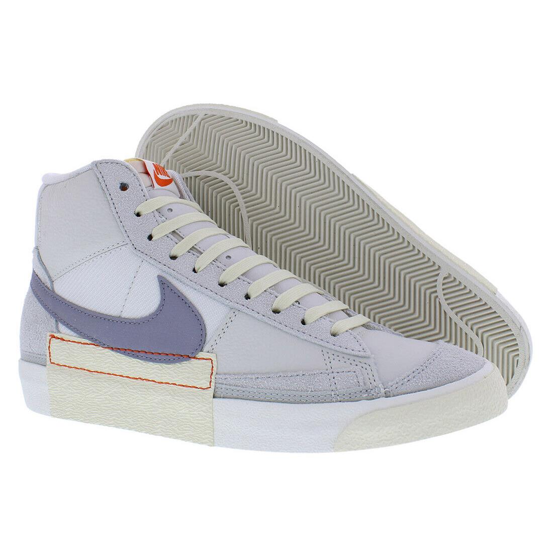 Nike Blazer Mid Pro Club Mens Shoes - Dove/Grey, Main: White