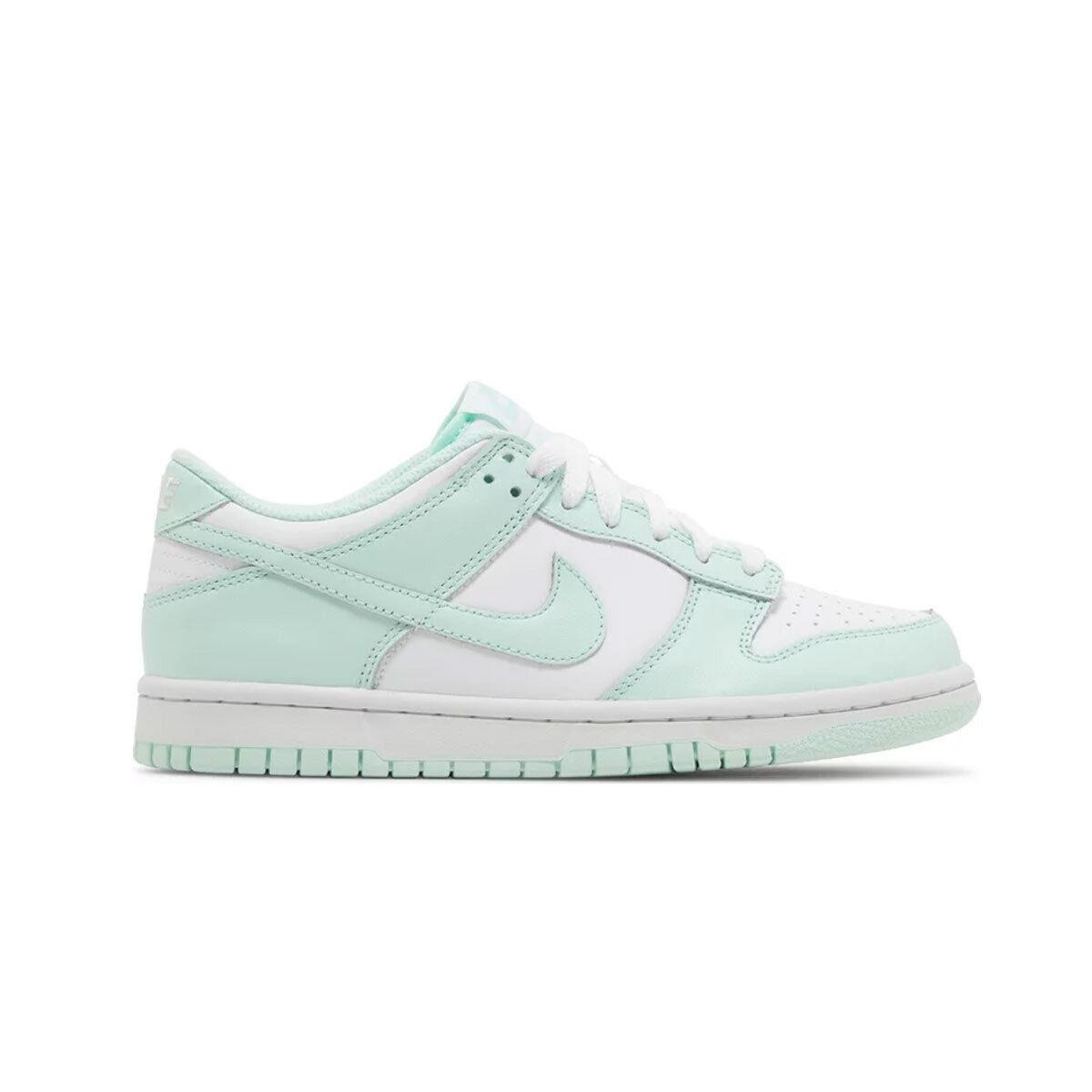 Nike GS Dunk Low `mint Foam` FZ3534-100 White/mint Foam SZ 5-15 - White/Mint Foam