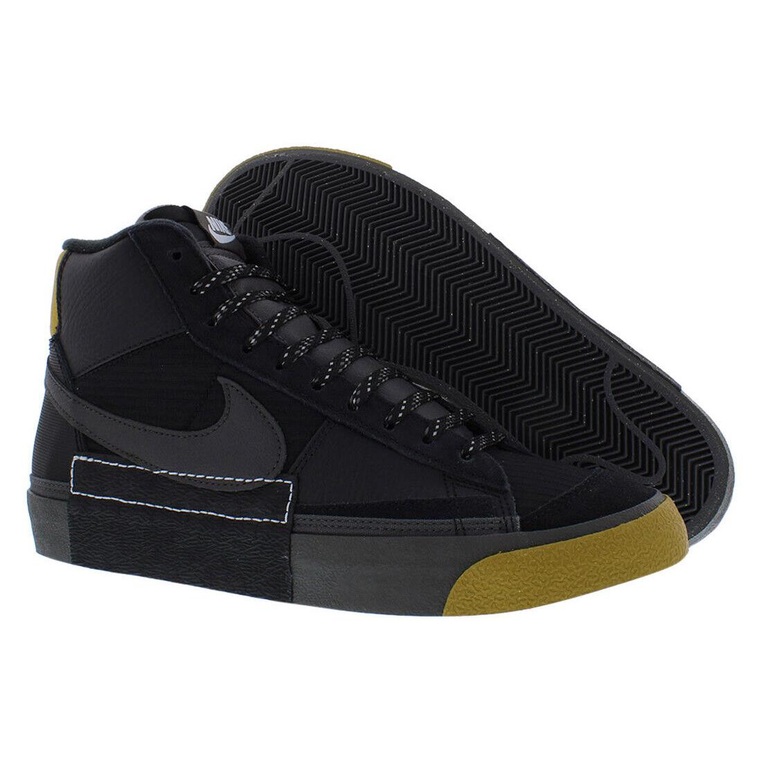 Nike Blazer Mid Pro Club Mens Shoes - Black/Brown, Main: Black