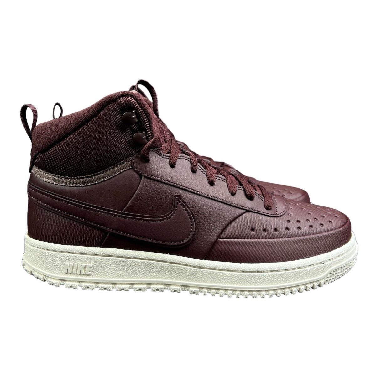 Nike Court Vision Mid Winter Burgundy Crush Shoes DR7882-600 Men`s Sizes 9 - 13 - Purple