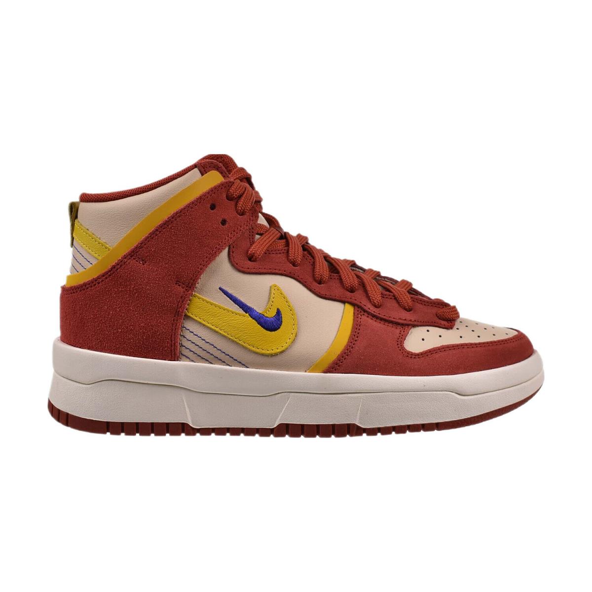 Nike Dunk High Up Cinnabar Women`s Shoes Red-gold DH3718-600 - Red-Gold