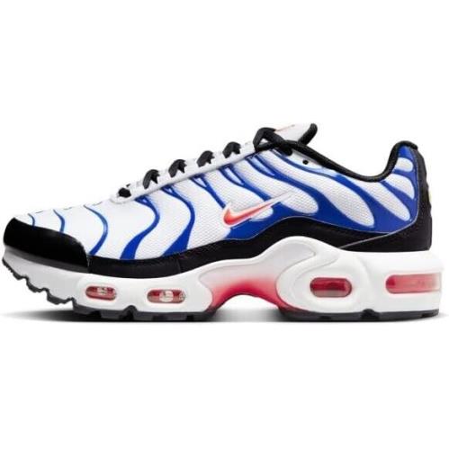 Nike Youth Air Max Plus CD0609 107 - Size 5Y White/game Royal/black/bright Crims - White/Game Royal/Black/Bright Crimson