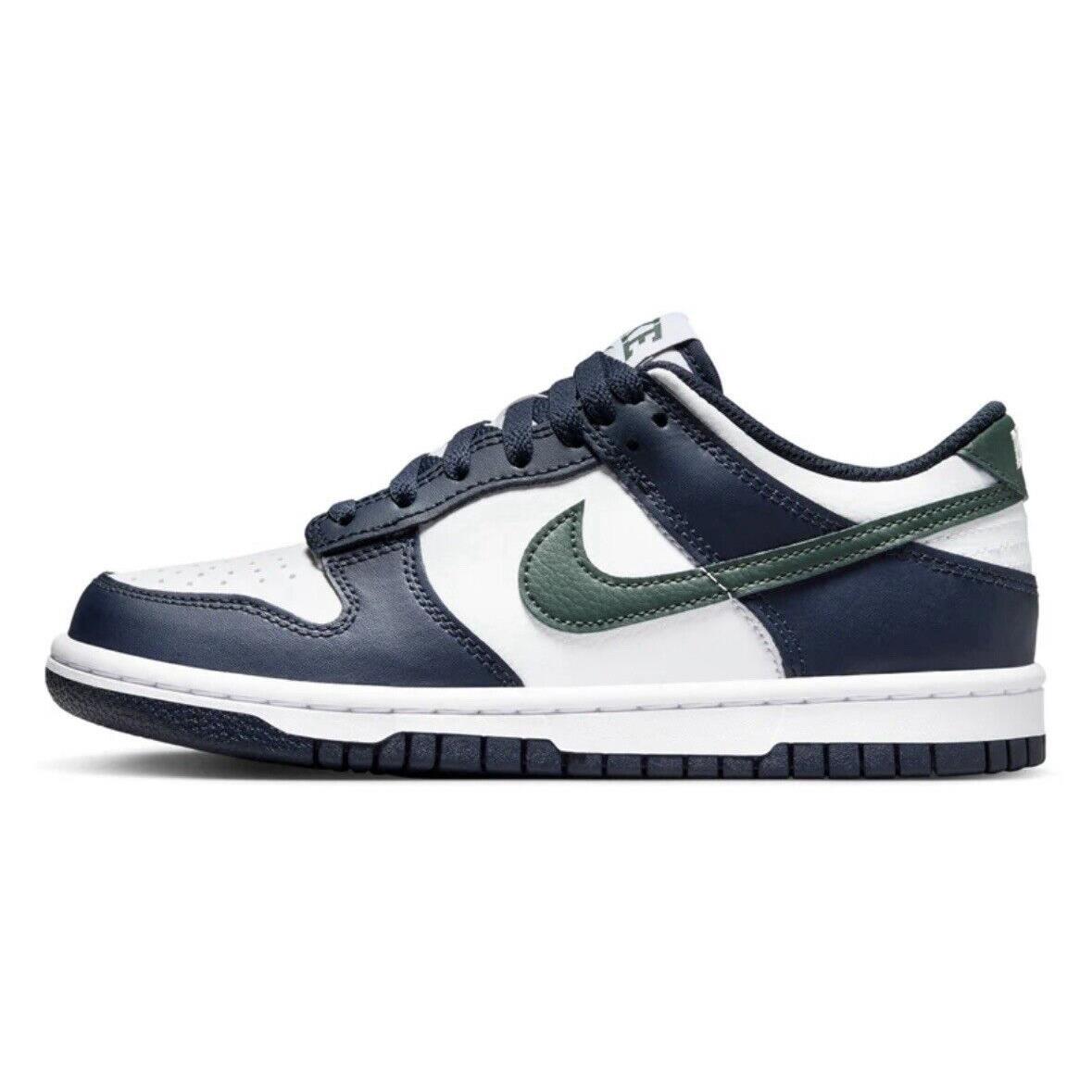 Size 4.5y - Nike Dunk Low Vintage Green Obsidian Grade School 2024 - Green