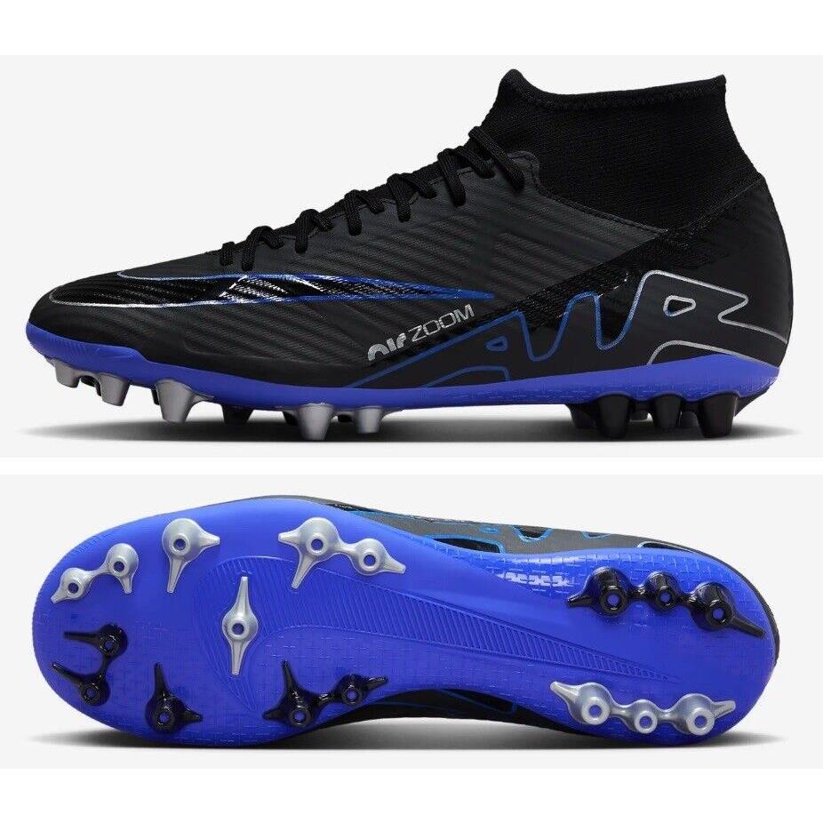 Nike Air Zoom Mercurial Superfly 9 AG Soccer Cleats Shoes DJ5622-040 Mens 8.5