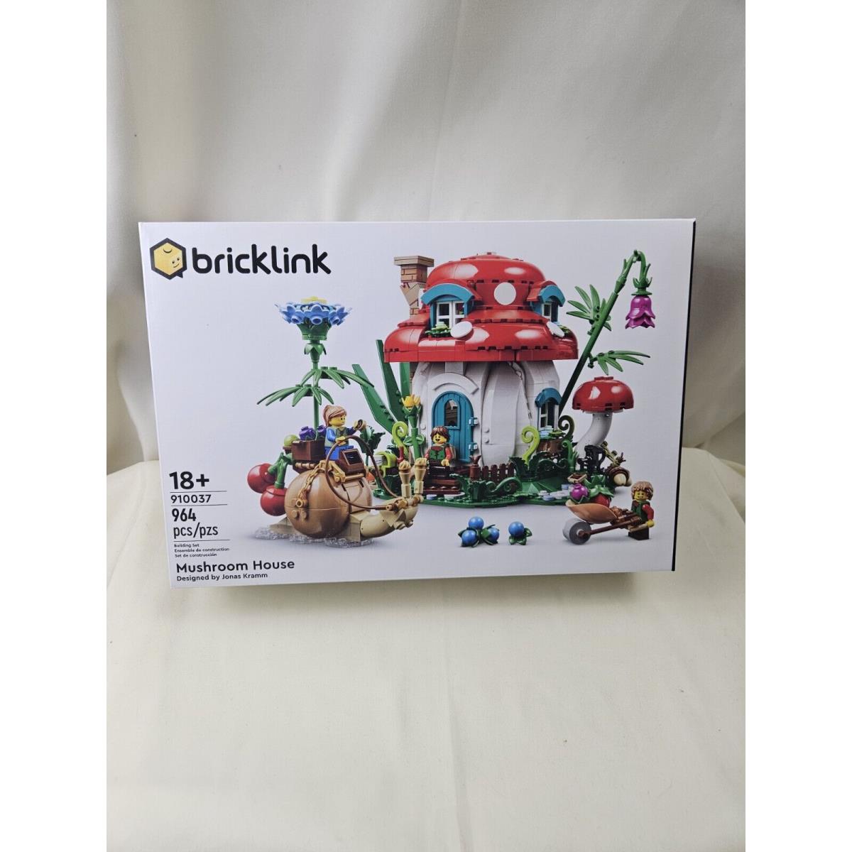 910037 Lego Bricklink Designer Program Series 2 Mushroom House 964pcs