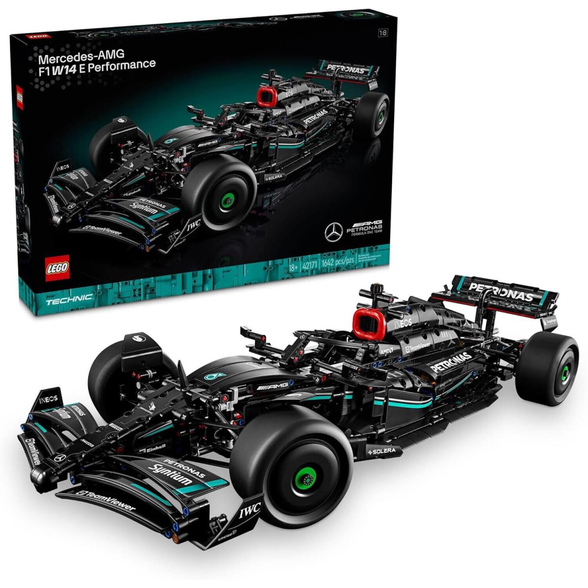 Lego Technic Mercedes-amg F1 W14 E Performance Race Car Building Set 42171