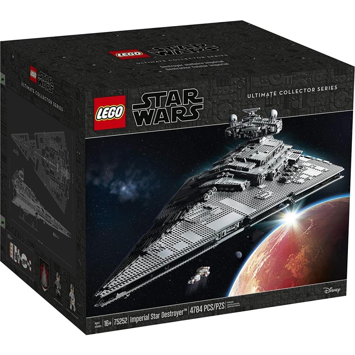 Lego Star Wars 75252 Imperial Star Destroyer Ultimate Collector Series Ucs Set