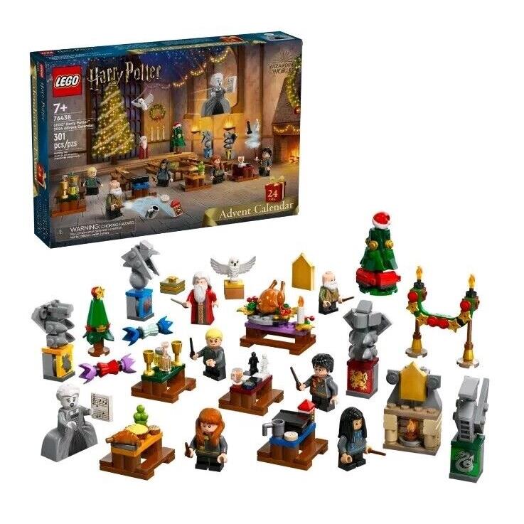 Lego Harry Potter 2024 Advent Calendar 76438 Toy Building Kit 301 Pcs