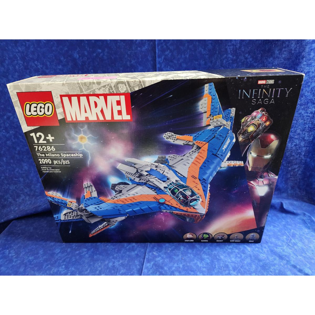 Lego Marvel Guardians of The Galaxy The Milano Spaceship 76286