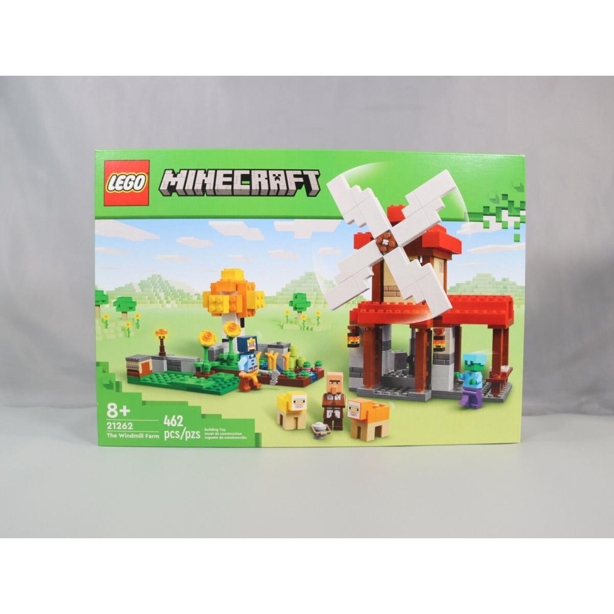 Lego Minecraft: The Windmill Farm 21262 462 Piece Puzzle