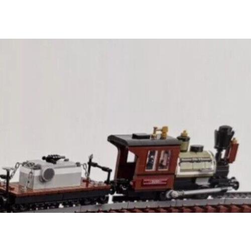 Lego BL Logging Train Engine and Car Only From 910033 Not A Set