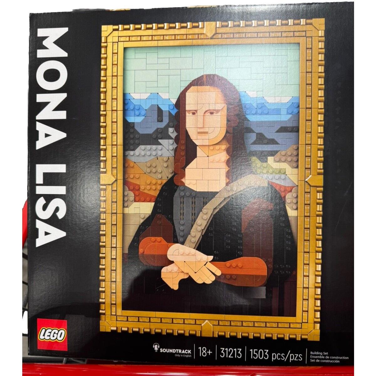 Lego Mona Lisa Building Set 31213 Leonardo Da Vinci Artwork 1503 Pieces