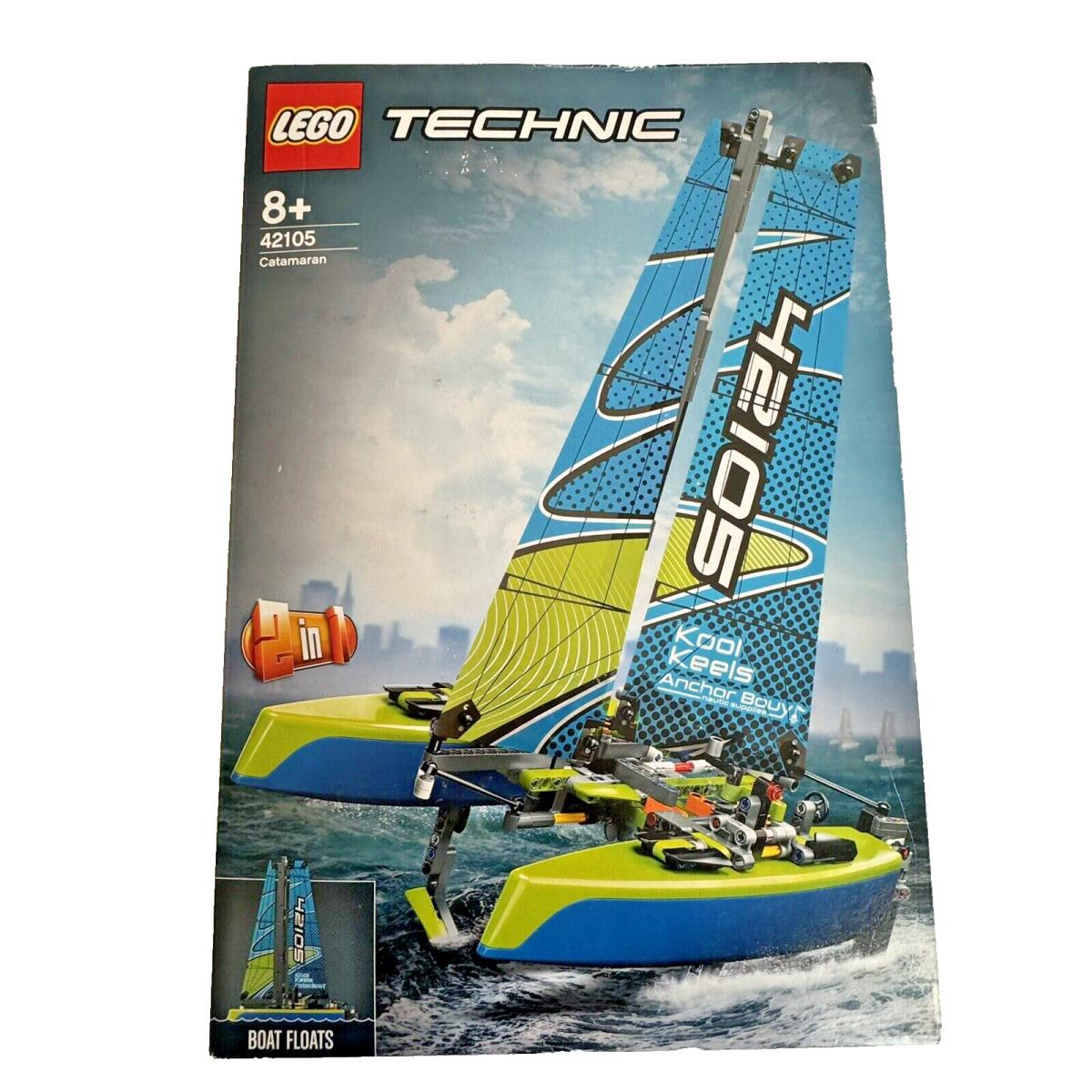 Lego 42105 Catamaran Technic 2 in 1 Race Power Boat Floats