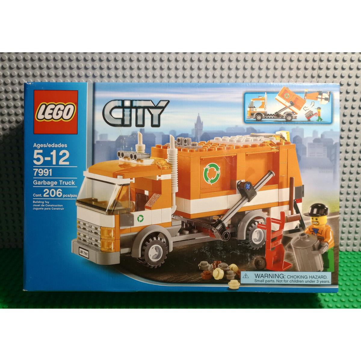 Lego City - 7991 - Recycle Truck - Retired - 2009