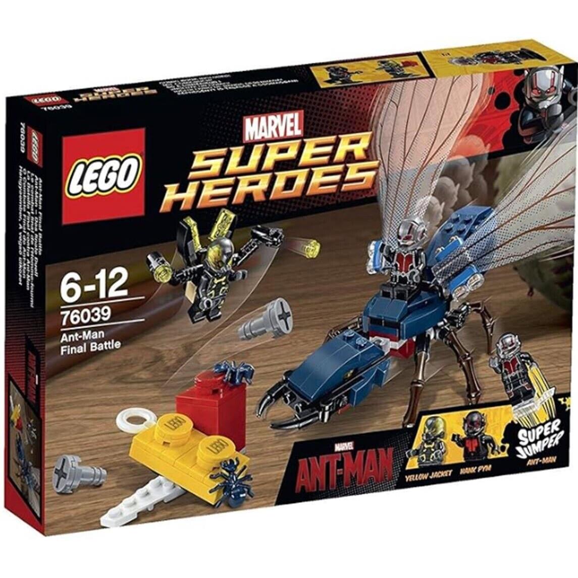 Lego Marvel Super Heroes 76039 Ant-man Final Battle Retired Sharp Box