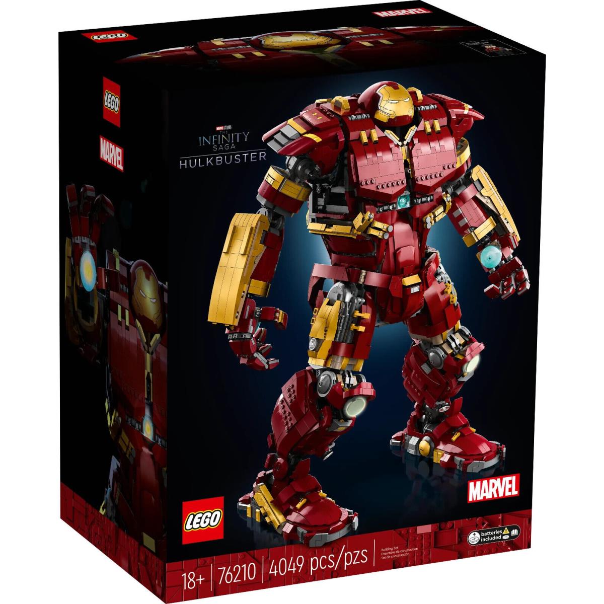 Lego Hulkbuster 76210 Super Heroes Minifigure Building Set